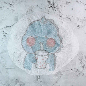 Cute Cartoon Character Fabric Mesh Fan Cover (1 Pc / Mix Design)