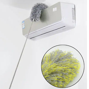 PremiumAV Long Handle Microfiber Duster  Extendable & Washable Cleaning Tool for Home, Car & Office (62cm)  - PremiumAV