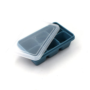 PremiumAV 6 Grid Silicone Ice Tray Used In All Kinds Of Places Like Household Kitchens For Making Ice From Water And Various Things And All With Color - PremiumAV