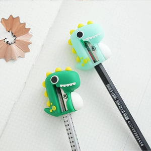 PremiumAV Dinosaur 2 in 1 Cute Eraser with Pencil Sharpener (1 Pc) - PremiumAV