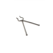 Front view of Ganesh Stainless Steel Tongs, a smart kitchen tool for daily use.