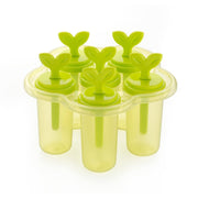 Flexible plastic mold for creating various frozen treats.