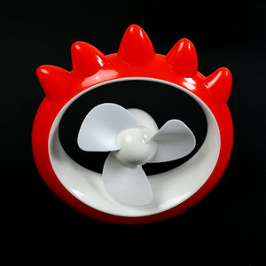 PremiumAV Mini Desktop Fan  Rechargeable USB Cooling Fan for Home, Office & Car (Battery Not Included)  - PremiumAV