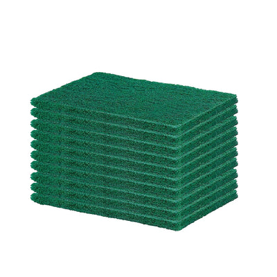 PremiumAV Scrub Sponge Cleaning Pads Aqua Green  10PCS