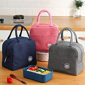 PremiumAV Lunch/Tote Bag for Women, Lunch Bag Women, Lunch Box Lunch Bag for Women Adult Men, Small Leakproof Cute Lunch Boxes for Work Office Picnic - PremiumAV