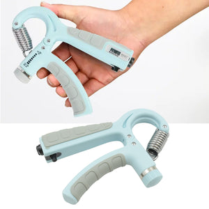 PremiumAV PremiumAV Gym Fitness Hand Grip Men Adjustable Finger Heavy Exerciser Strength for Muscle Recovery Hand Gripper Trainer strengthener (1 Pc) –  