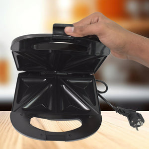 Sandwich Maker Makes Sandwich Non-Stick Plates| Easy to Use with Indicator Lights Sandwich toaster  - PremiumAV