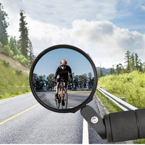 PremiumAV Bar End Bike Mirror: 360° Rotatable & Foldable (1 Pc)  - PremiumAV