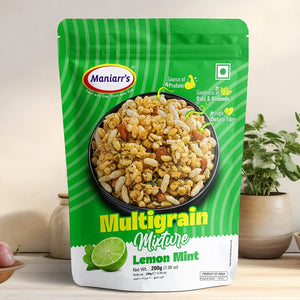 PremiumAV Maniarr's Lemon Mint ROASTED MULTIGRAIN MIXTURE (200Gm) - PremiumAV