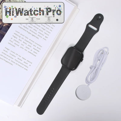 PremiumAV TX10 Pro Max Large Display Wireless Charging Smartwatch (1 Pc)