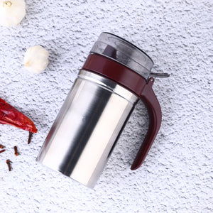 PremiumAV PremiumAV Oil Dispenser Stainless Steel with small nozzle 500ML Oil Container. –  