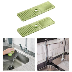 Silicone Sink Faucet Pad – Drip Protector & Splash Guard for Kitchen, Bathroom & Bar  - PremiumAV