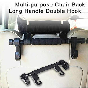 PremiumAV Back Seat Organizer Head Rest Luggage Bag Holder Hook Hanger Kit for Car Truck SUV - PremiumAV