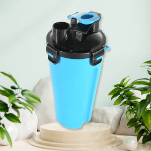 Plastic Sports Double Wall Water Bottle, High Quality Water Bottle, BPA-Free & Leak-Proof! For Kids' School, For Fridge, Office, Sports, School, Gym, Yoga (1 Pc / 400 ML Approx)  - PremiumAV