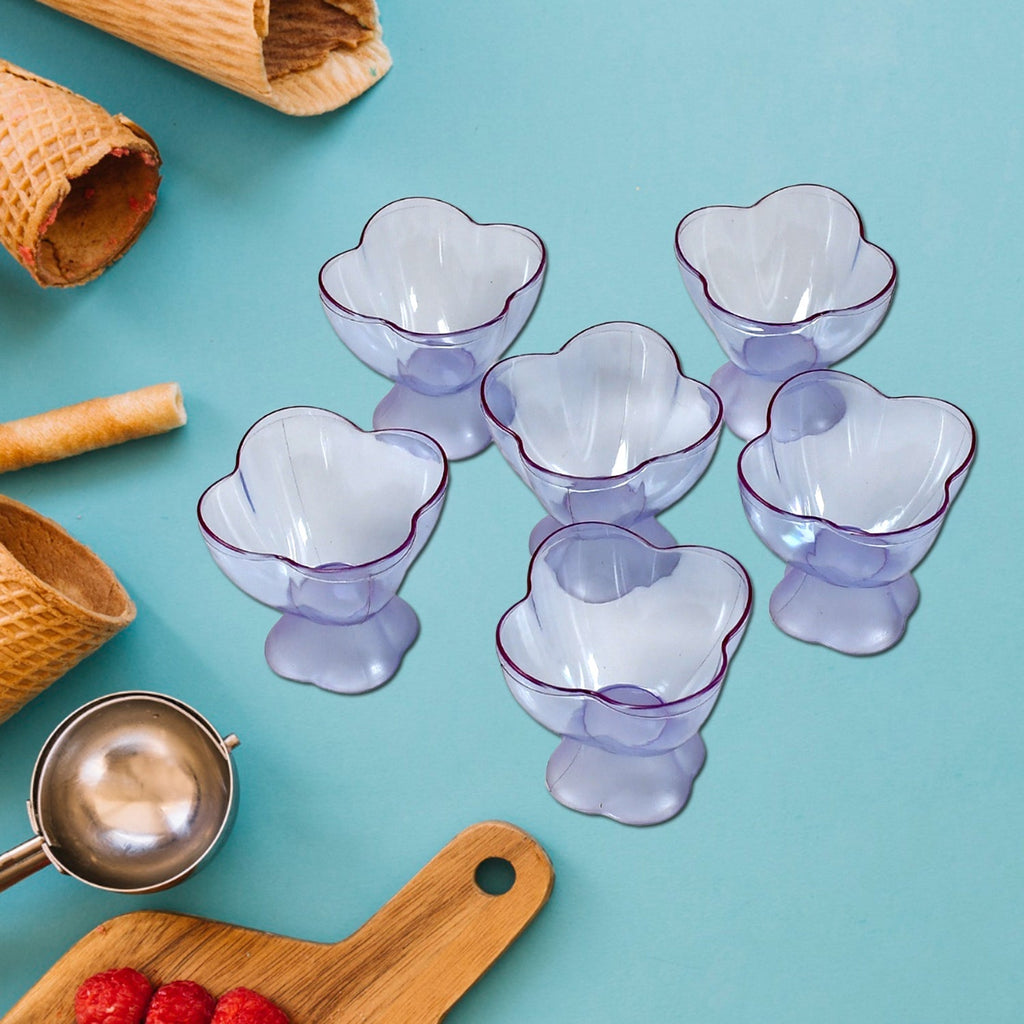PremiumAV PremiumAV Serving Dessert Bowl Set - 6pcs Ice Cream, Salad, and Fruit Bowls (Brown Box) –  