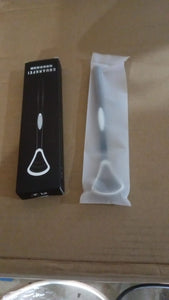 PremiumAV Plastic Dental Tongue Scraper Cleaner Brush (1 Pc) - PremiumAV