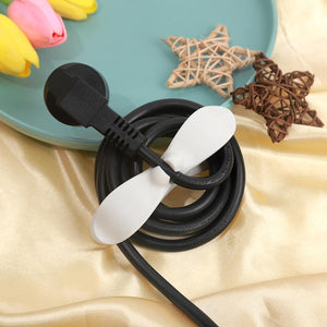 PremiumAV Power Plug Holder Organizer for Appliances Tidy Cord Winder Cable Organizer Self Adhesive Wire Wrap Holder for Coffee Maker Pressure Etc (1  - PremiumAV