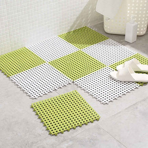Bath Anti Slip Mat Used while bathing and toilet purposes to avoid slippery floor surfaces. (Pack Of 6)