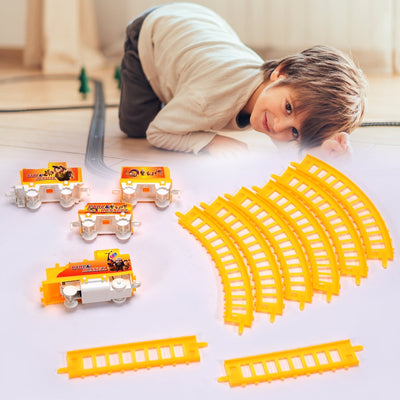 PremiumAV Kids High-Speed Battery Operated Train Set
