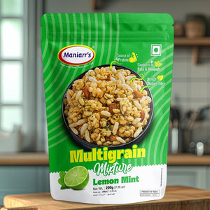 PremiumAV Maniarr's Lemon Mint ROASTED MULTIGRAIN MIXTURE (200Gm) - PremiumAV