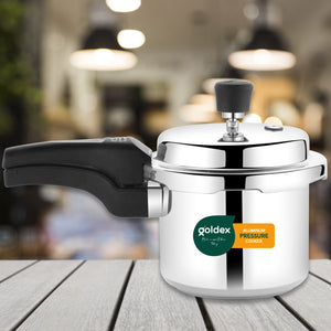 PremiumAV PremiumAV Aluminium Classic Goldex Pressure Cookers With Outer Lid (1.5 Litres / 5-Year warranty) –  