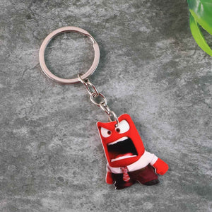 Animated Character Acrylic Keychain (1 Pc)
