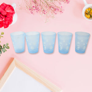 PremiumAV PLASTIC LIGHTWEIGHT GLASS REUSABLE DRINKING GLASS DISHWASHER SAFE BEVERAGE GLASSES FOR KITCHEN WATER GLASSES (10 Pc Set) - PremiumAV