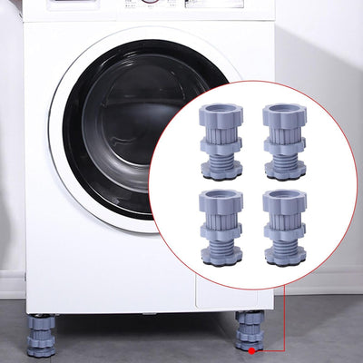 PremiumAV Washing machine support, anti vibration washing machine support adjustable washer anti vibrasion pads, washer & dryer pedestals, Washing Mac