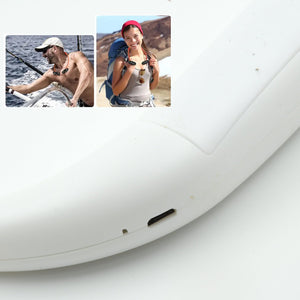 PremiumAV USB Rechargeable Wearable Neckband Fan - PremiumAV
