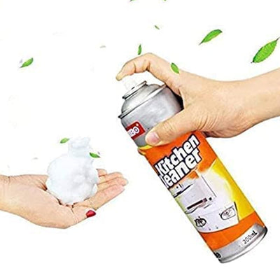 PremiumAV Multipurpose Bubble Foam Cleaner Kitchen Cleaner Spray Oil & Grease Stain Remover Chimney Cleaner Spray Bubble Cleaner All Purpose Foam Degr