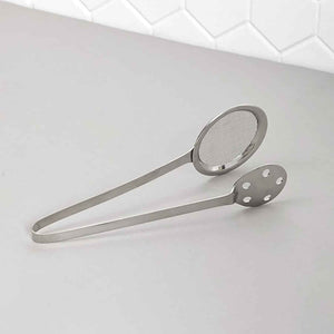 Apex Stainless Steel Skimmer Serving Tong