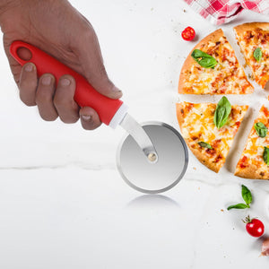 PremiumAV PremiumAV Ganesh GANESH PIZZA  /  PASTRY CUTTER Wheel Pizza Cutter  (Stainless Steel) –  