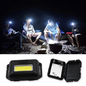 PremiumAV 10W COB Waterproof Headlamp  Portable Lantern for Camping, Hiking, Cycling & Hunting (1 Pc)  - PremiumAV