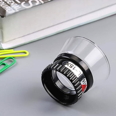 PremiumAV 10X Magnifier Glass Repair Watch Magnifying For Home, Office, hobby, Craft (1 Pc / 25 MM)