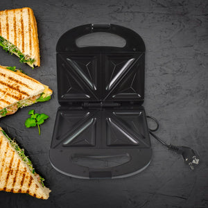 Sandwich Maker Makes Sandwich Non-Stick Plates| Easy to Use with Indicator Lights Sandwich toaster  - PremiumAV