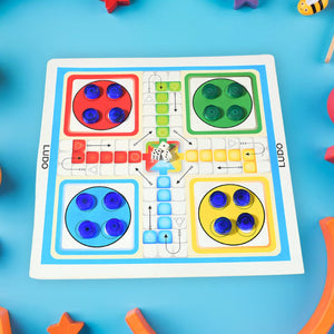 PremiumAV 13 in 1 Family Board Game Chess, Snakes & Ladders, Ludo, Tic-Tac-Toe, Checkers, Travel Bingo, Football, Space Venture, Steeplechase Set for  - PremiumAV