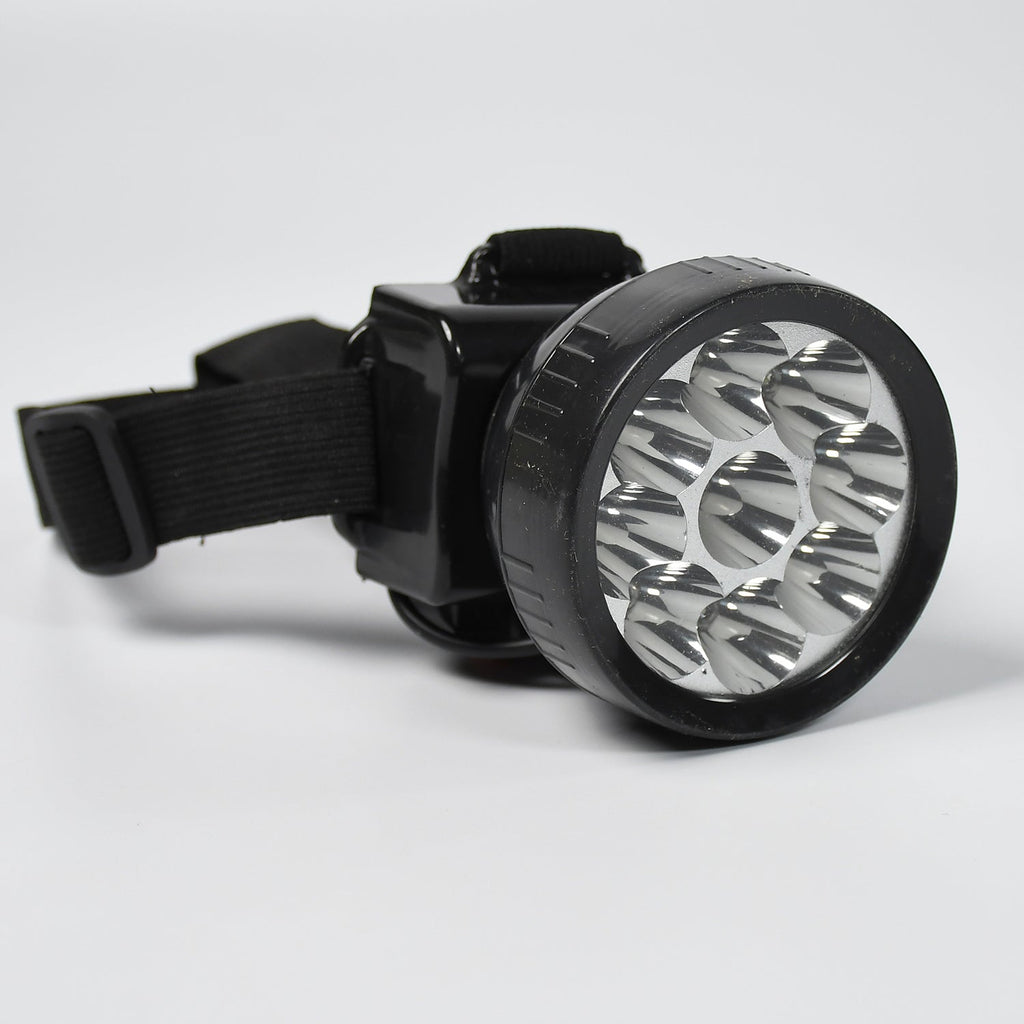 PremiumAV PremiumAV Head Lamp 9 Led Long Range Rechargeable Lamp Use For Farmers, Fishing –  