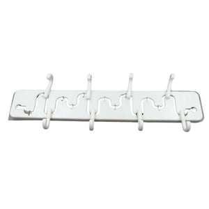 Adjustable Wall Hook: Slides for Easy Access (Bathroom & Home)