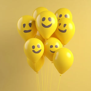 PremiumAV Cartoon Printed Design Balloons Kinds of Latex Balloons for Birthday / Anniversary / Valentine's / Wedding / Engagement Party Decoration Bir  - PremiumAV