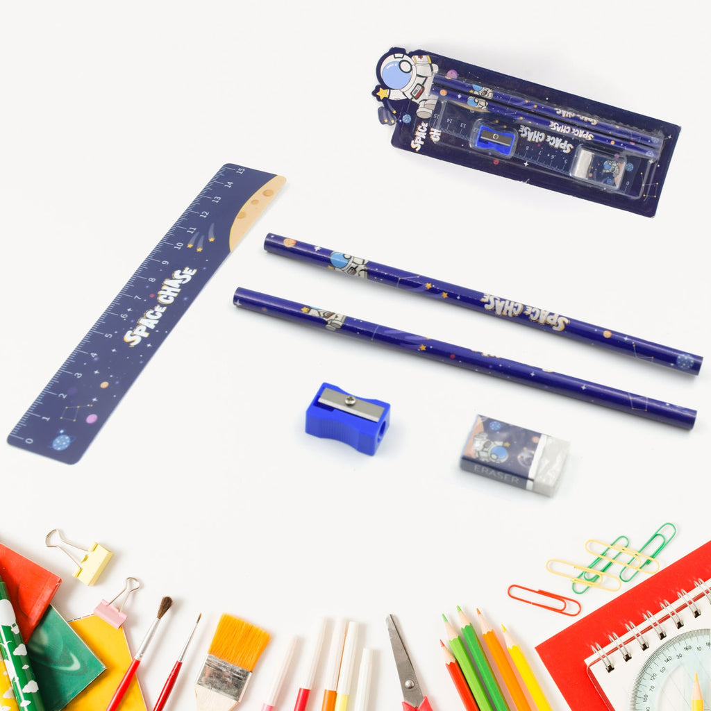 PremiumAV PremiumAV Fun & Functional! 5-in-1 Cartoon Pencil Set for School & Play (5 Pc) –  