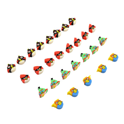 PremiumAV Colorful Novelty Eraser Set for Kids and Gifts (28 Pcs In 1 Packet)