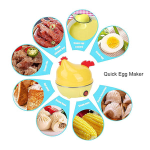 PremiumAV Electric Egg Boiler, Chicken Shaped Egg Kettle / Cooker (1 Pc)  - PremiumAV