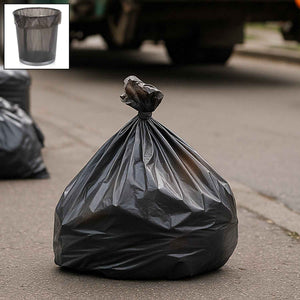 Bio-degradable Eco Friendly Garbage / Trash Bags Rolls (50x60 Cm / 1 Pc)