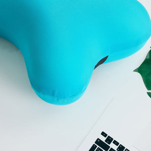PremiumAV PremiumAV Microbead Roll Neck Pillow Mini Microbeads Bone Type Travel Pillow Soft Cushion Back Head Neck Support –  