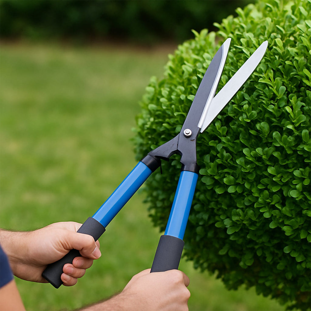 Gardening Tools - Heavy Duty Hedge Shear Adjustable Garden Scissor with Comfort Grip Handle