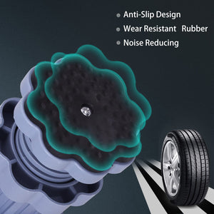 Washing machine support, anti vibration washing machine support adjustable washer anti vibrasion pads, washer & dryer pedestals, Washing Machine Accessory Anti- Skid Pad PVC Lifting Pad Non-Slip ( 1 Pc )  - PremiumAV