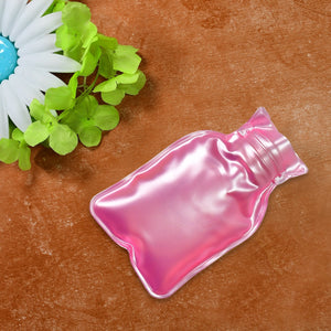 PremiumAV PremiumAV Simple Pink small Hot Water Bag with Cover for Pain Relief, Neck, Shoulder Pain and Hand, Feet Warmer, Menstrual Cramps. –  