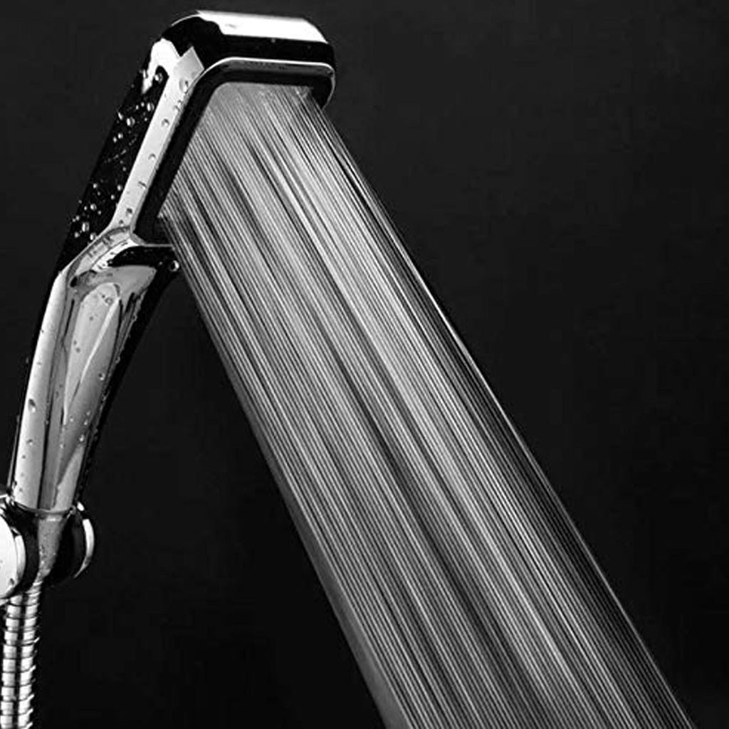 PremiumAV PremiumAV High Pressure Shower Head,Wenini 300 Holes Handheld Showerhead Powerful Boosting Spray Bath Water Saving For Bathroom (1 Pc) –  