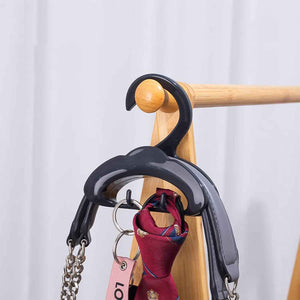 Cloud Shape Dual Hook Plastic Hanger (1 Pc)