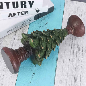 Christmas Tree Candleholder Candlestick Decorative for Home